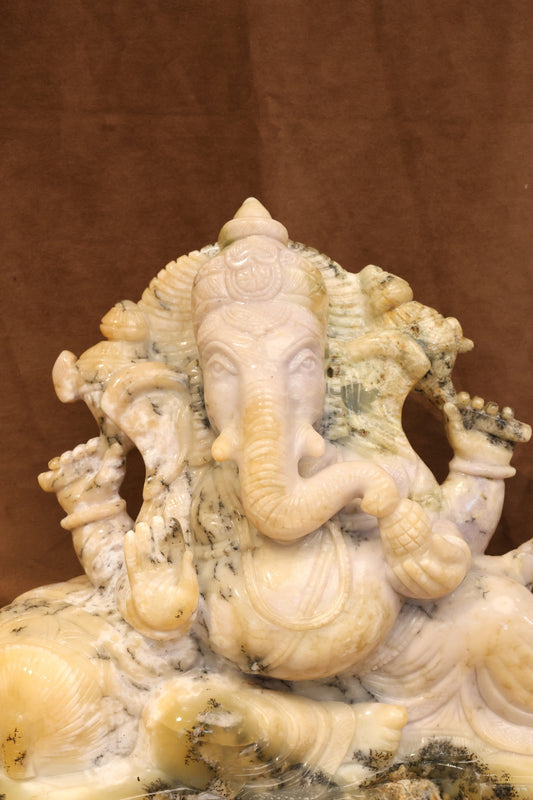 Natural Agate Ganesha