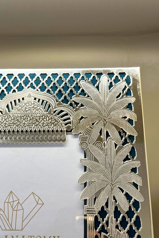 Silver plated Pichwai Photoframe
