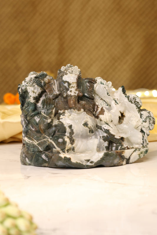 Natural Agate Ganesha