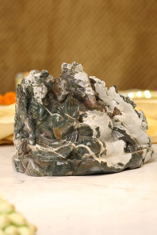 Natural Agate Ganesha