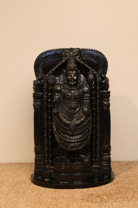 Natural Black Agate Tirupati Balaji