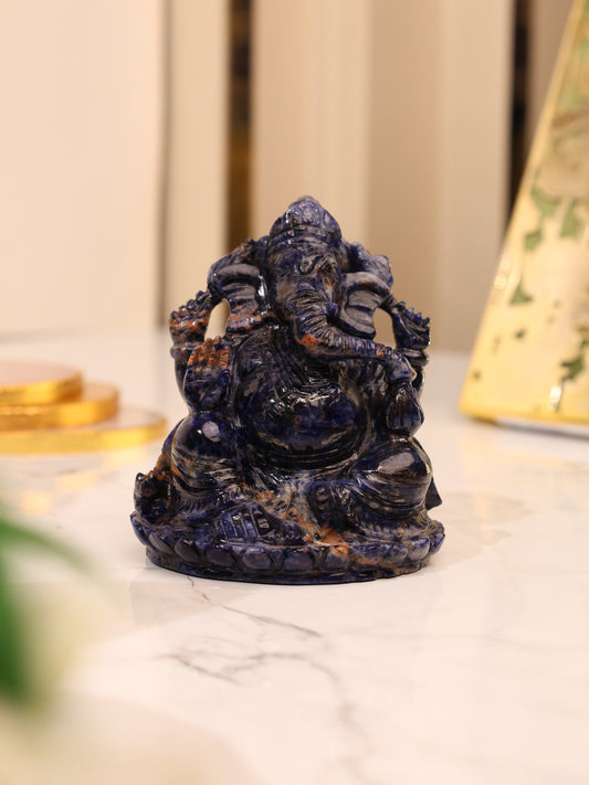 Natural Sodalite Ganesha