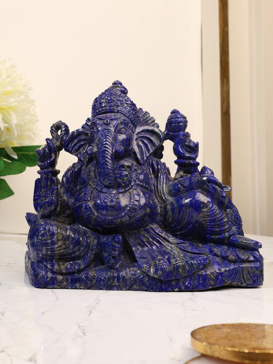Lapis Lazuli Ganesha