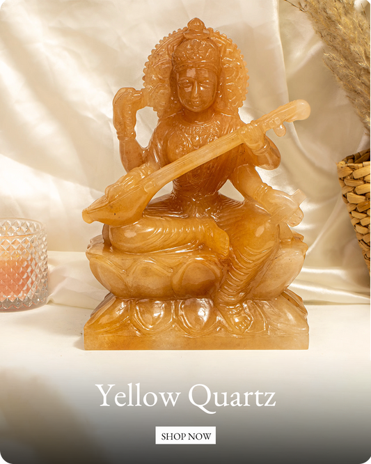 Yellow Quartz  Idol