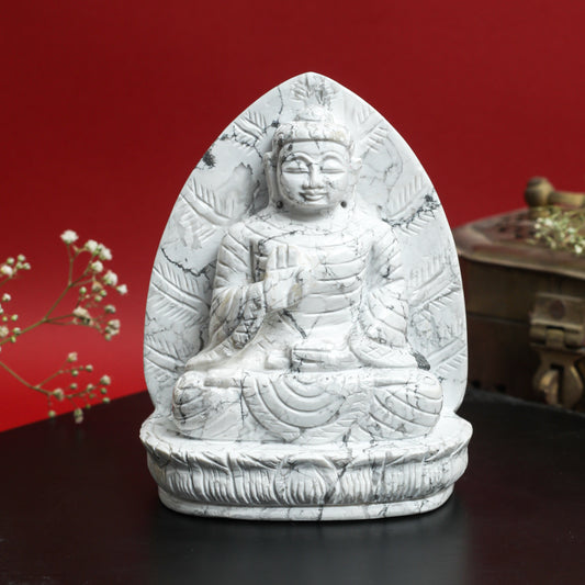 Gemstone Buddha Idol