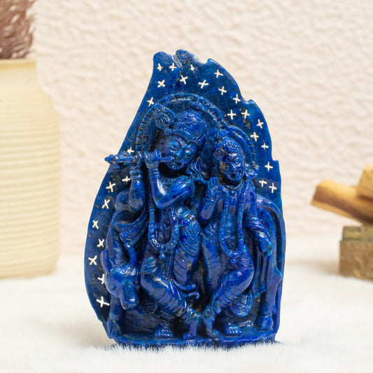 Lapis lazuli ganesh murti