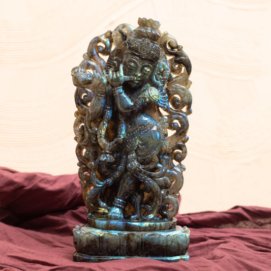 Labradorite Krishna