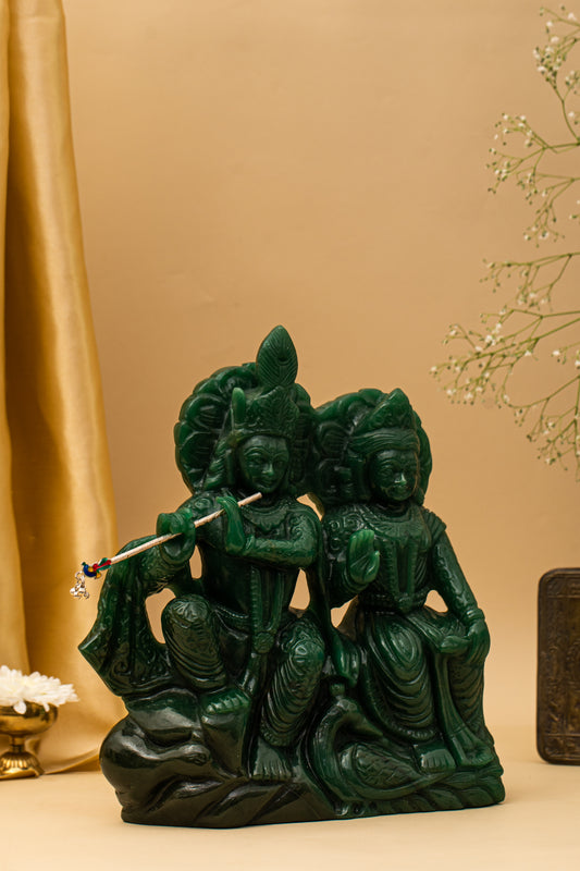 murti of radha krishna
