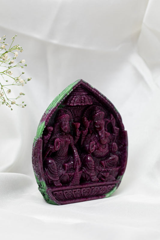 African Ruby LAKSHMI JI & GANESH JI