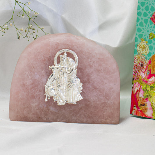 Rose Quartz Base God Idol