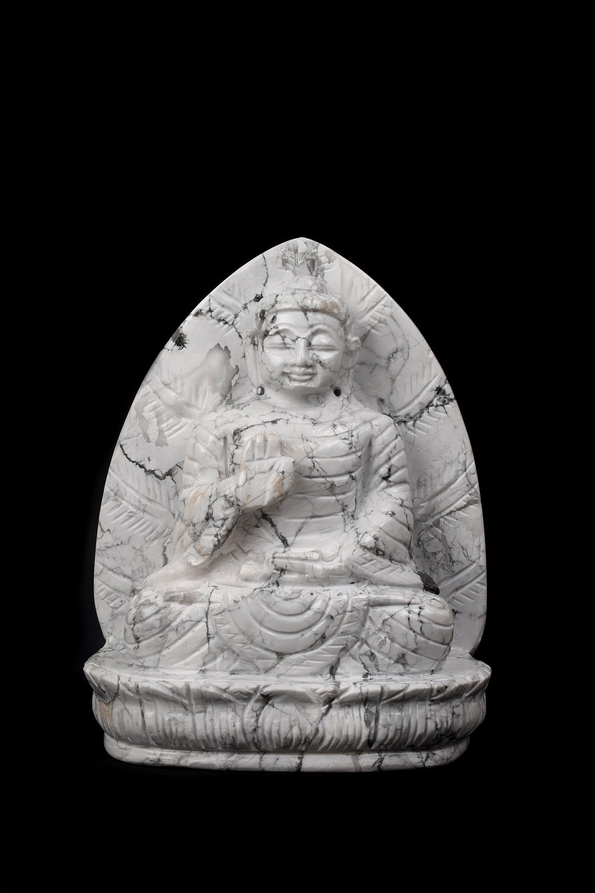 Gemstone Buddha Idol