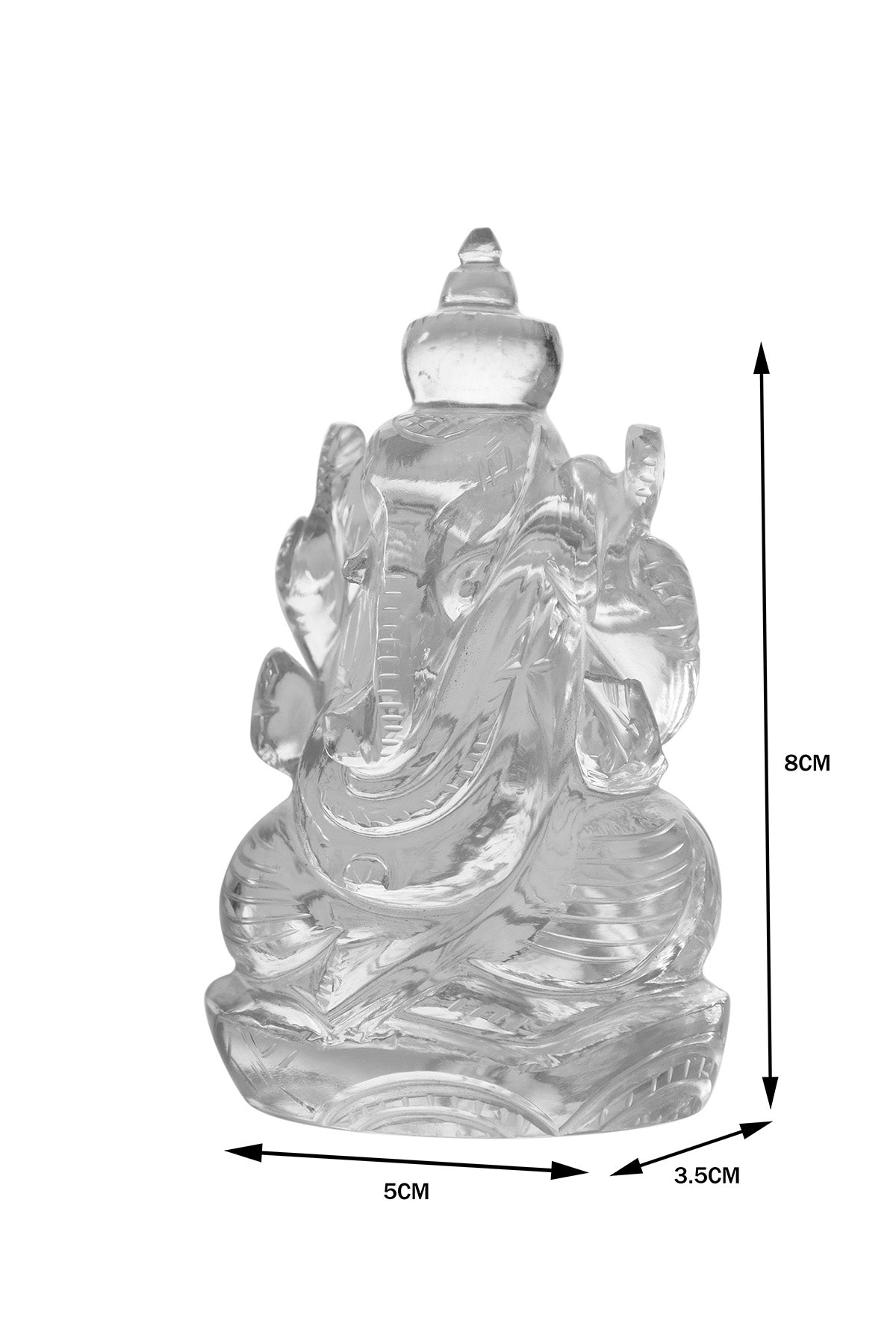 Crystal Ganesh Idol