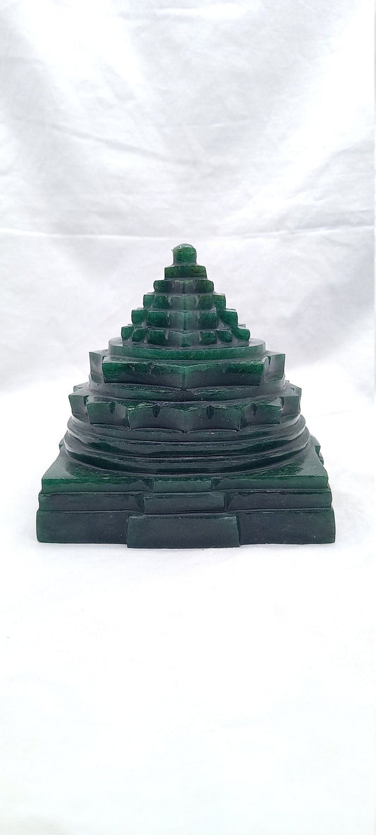 Green Aventurine Shri Yantra