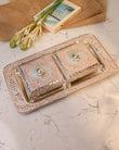 Pair of Dry Fruit Boxes with square tray