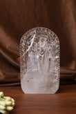NATURAL CLEAR QUARTZ SARASWATI MAA