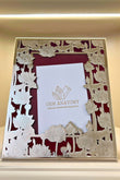 Silver plated Floral Photoframe
