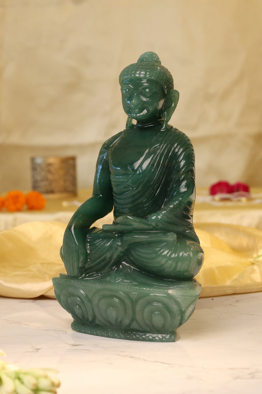 Natural Green Aventurine Buddha