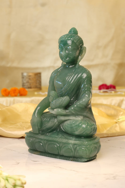 Natural Green Aventurine Buddha
