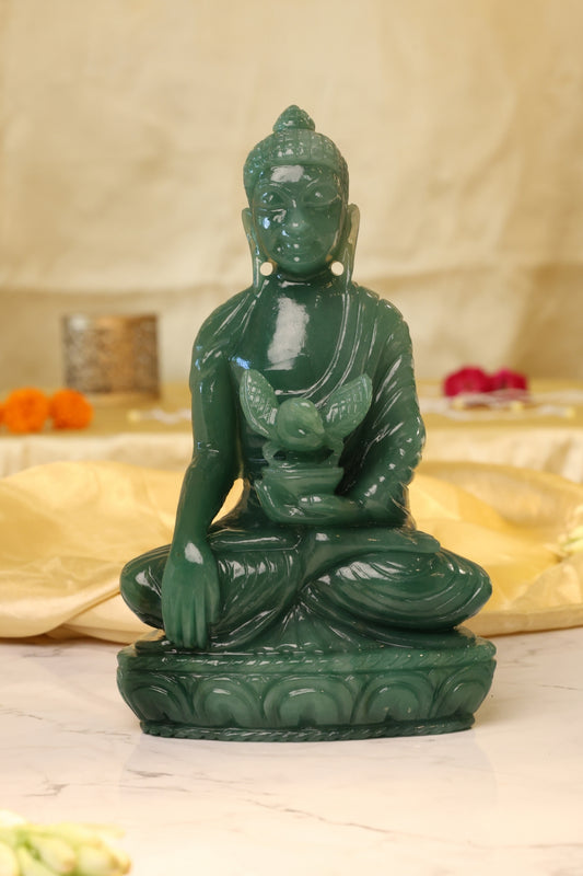 Natural Green Aventurine Buddha