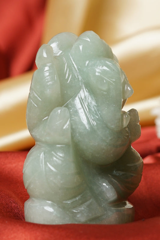 GREEN AVENTURINE GANESHA