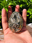 Pyrite Crystal Egg | Wealth & Abundance Money Stone