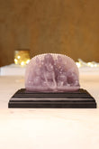 NATURAL LAVENDER CHALCEDONY GANESHA