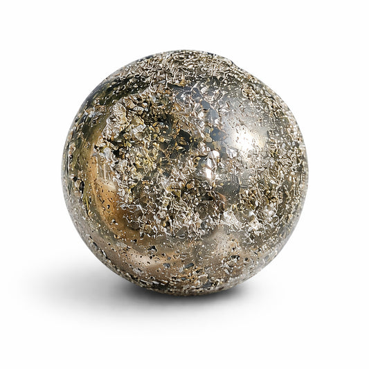 Natural Pyrite Ball | Money Magnet Crystal Sphere for Wealth