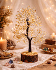 Natural Citrine Gemstone Tree