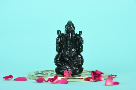 GREEN AVENTURINE GANESHA