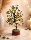 Natural Green Aventurine Gemstone Tree