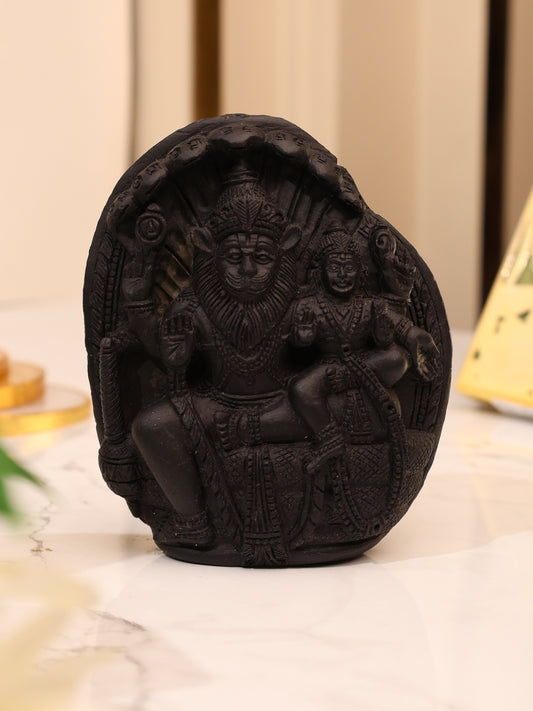Narashima deity in Natural Shaligram