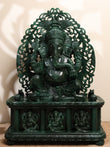 Natural Green Aventurine Ganesha