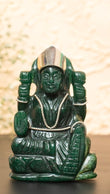 Green Aventurine Lakshmi ji (with Silver)
