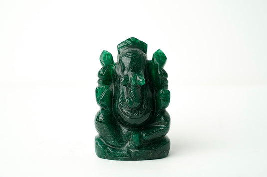 GREEN AVENTURINE GANESHA