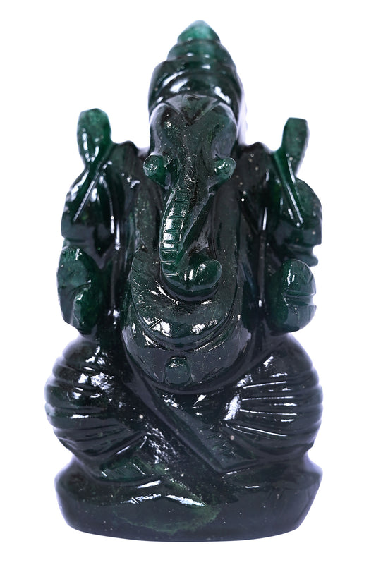 GREEN AVENTURINE GANESHA