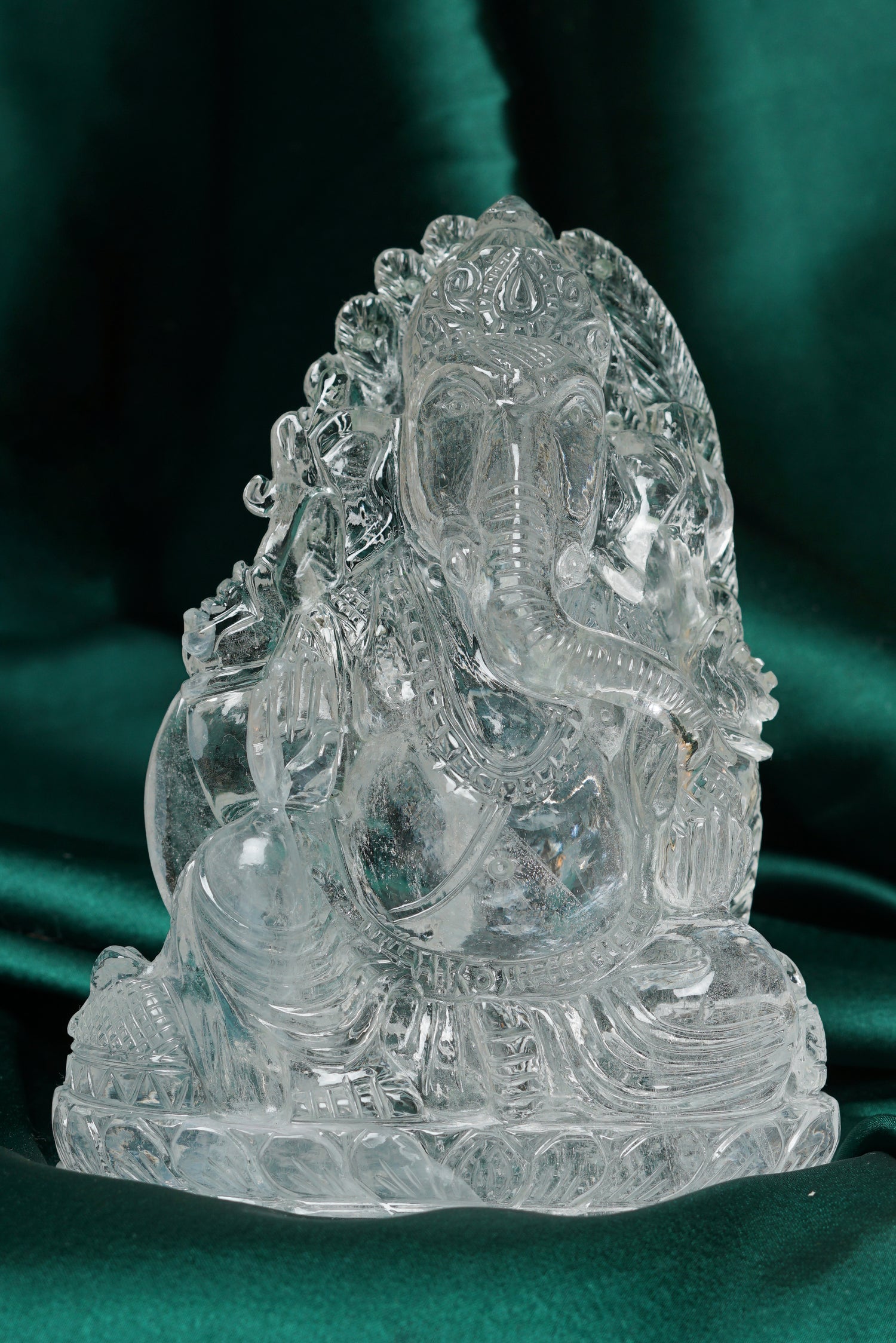 Crystal Ganesh Idol