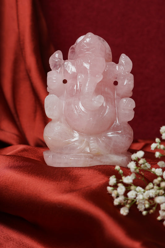 rose quartz buddha