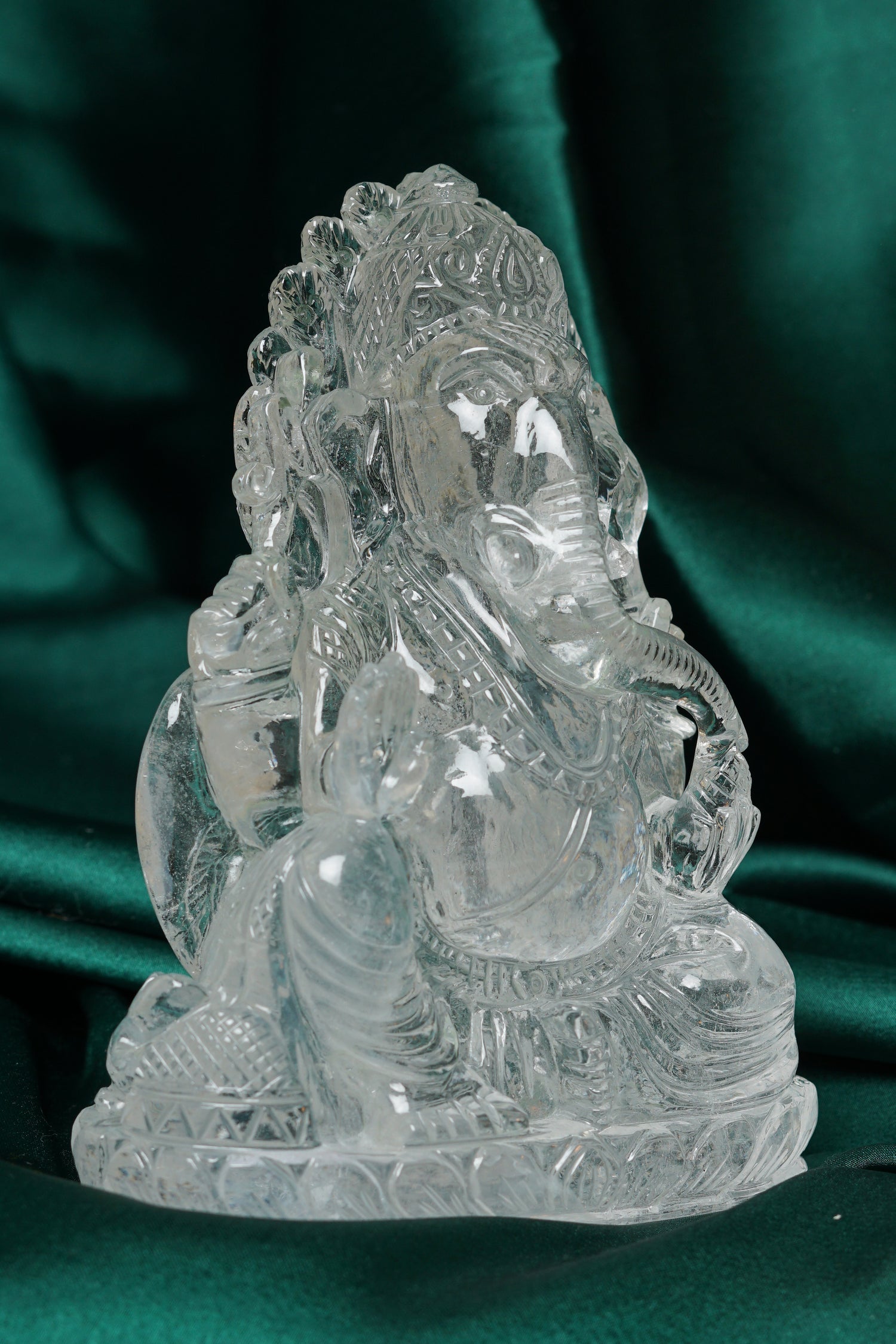 Crystal Ganesh Idol