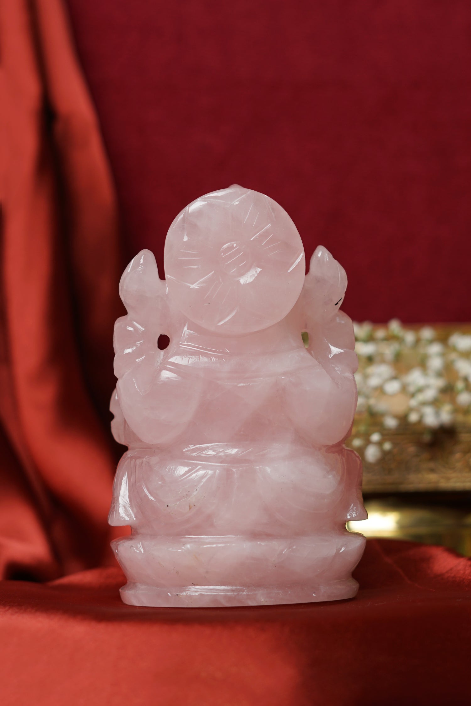 rose quartz buddha