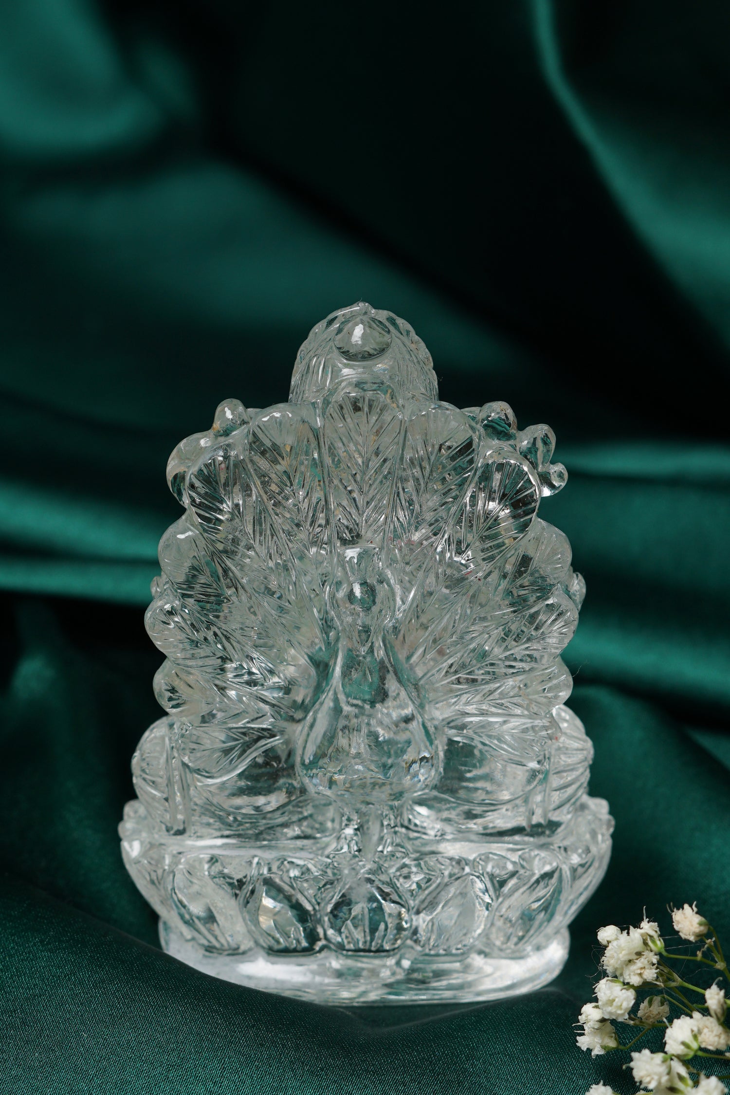 Crystal Ganesh Idol