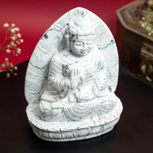 Gemstone Buddha Idol