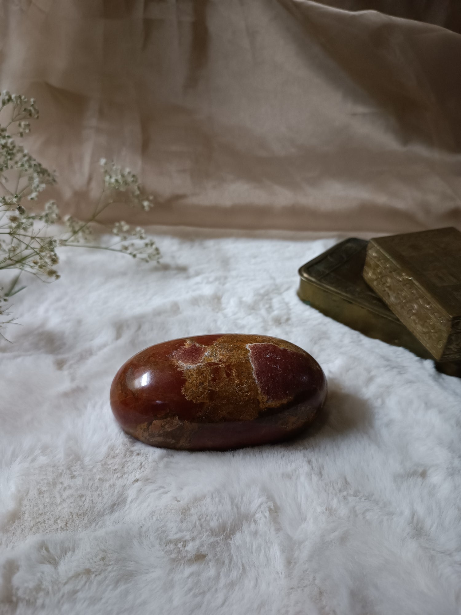 Gemstone shiva lingam