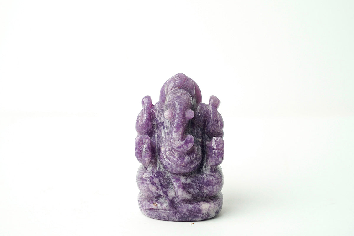 Gemstone Ganesh Idol