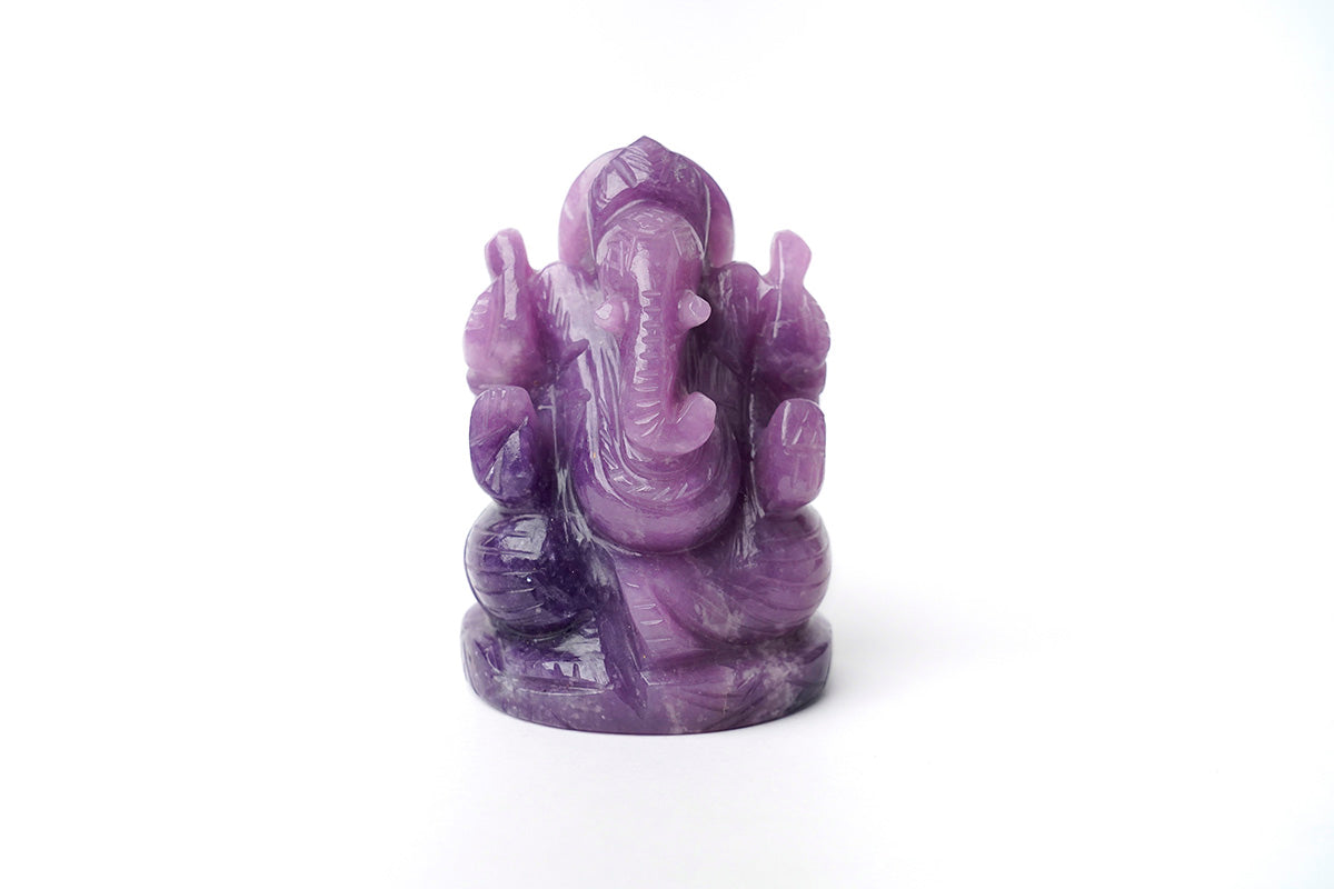 Gemstone Ganesh Idol