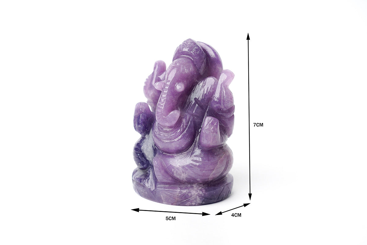 Gemstone Ganesh Idol