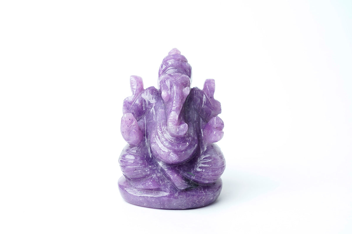 Gemstone Ganesh Idol