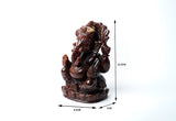 Tiger Eye Ganesh Idol