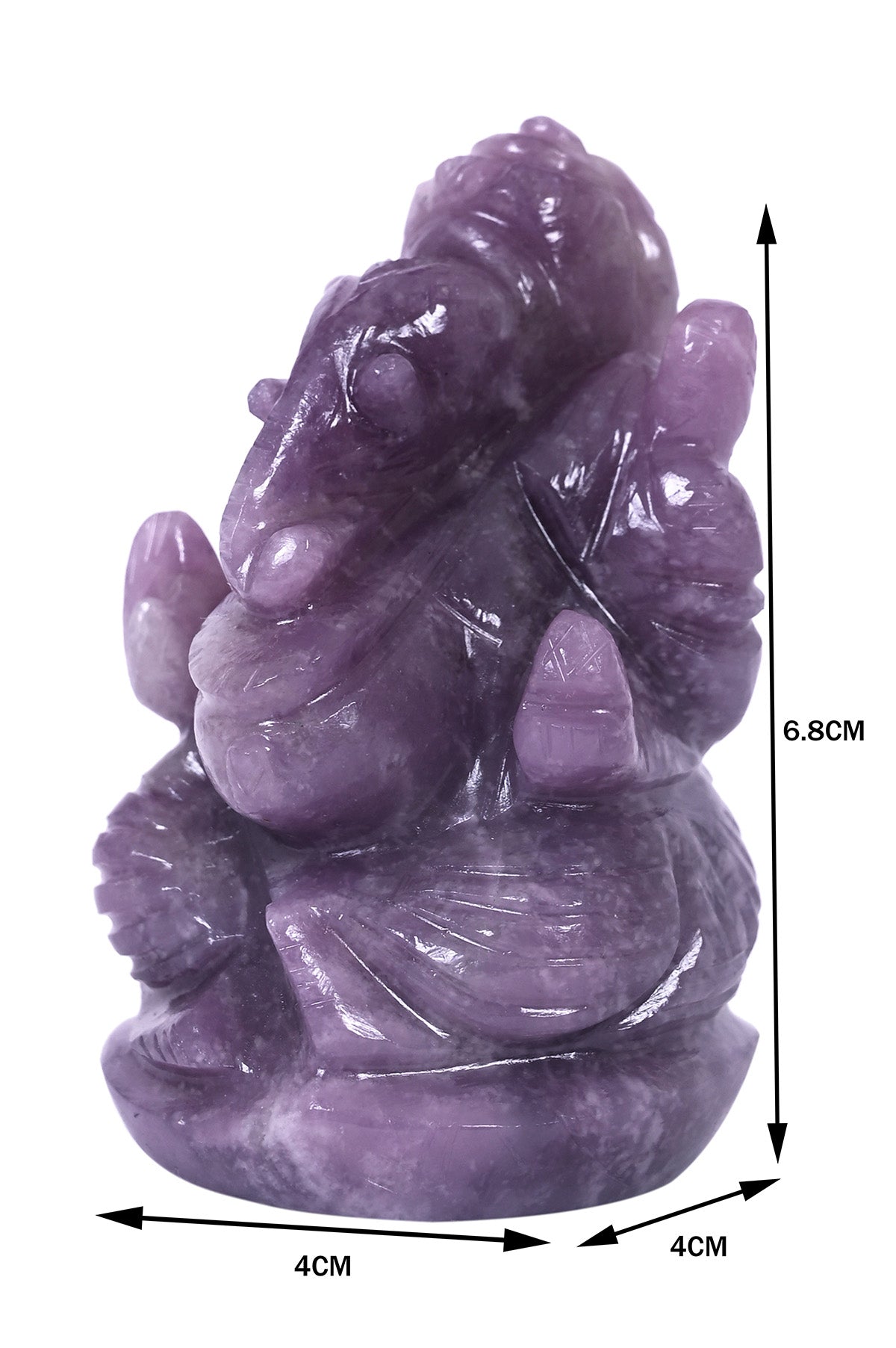 Gemstone Ganesh Idol